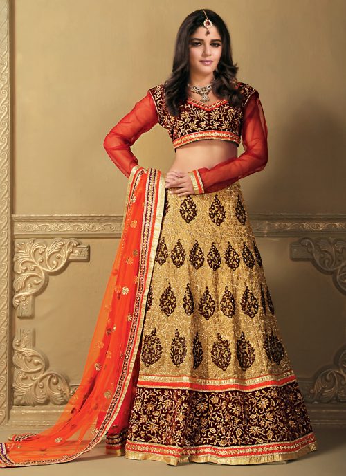 Georgette Lehengas