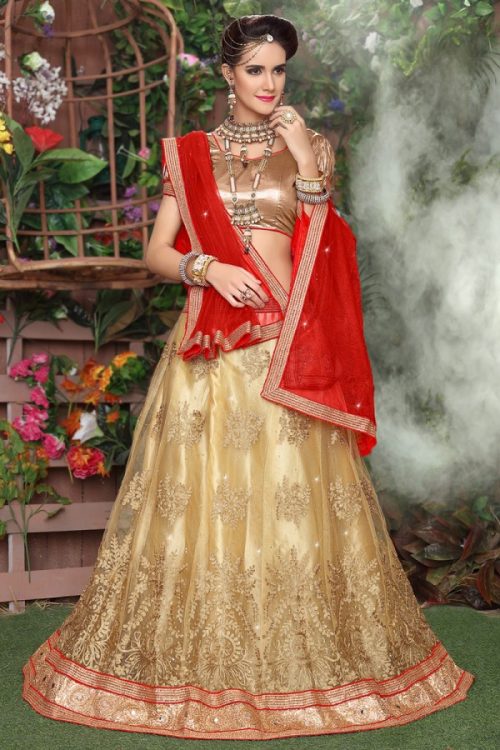 Net Lehengas