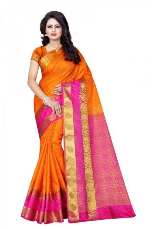 Jacquard Woven Saree