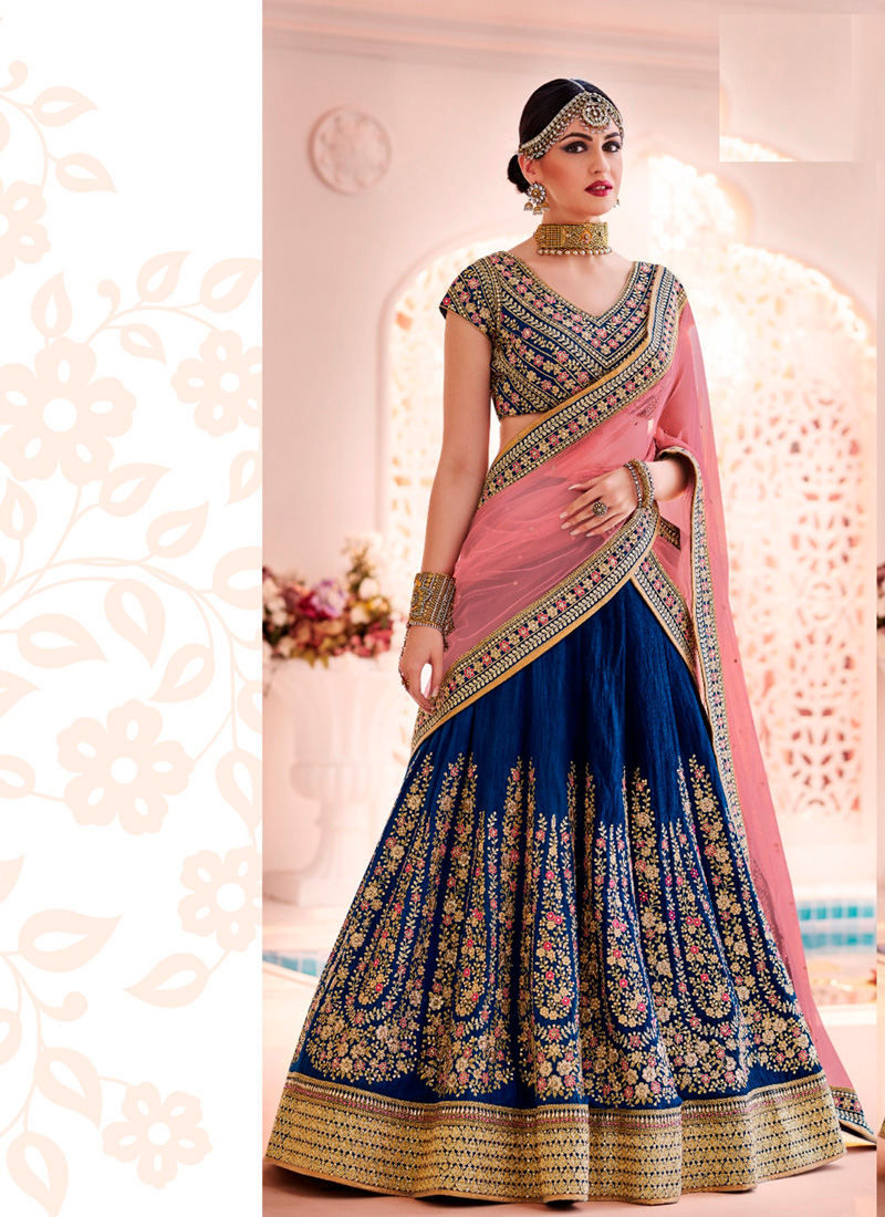 knee length lehenga