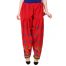 Premium Red Embroidered Cotton Salwar Bottom