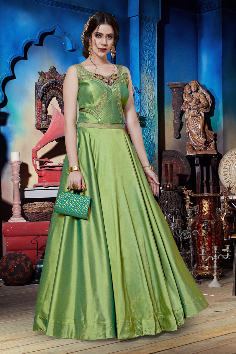 Ajmera Retail Pvt. Ltd. - #AjmeraRetail has the Best Collection of  Beautiful Gowns and ethnic wear. ✯ Indian Stylish Gowns ✯ Latest Gown for  Girls ✯ Fancy Gown Pattern Outlet:- Ajmera Retail (