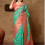 Rama Banarasi Weaving Patola Silk Saree with Blouse