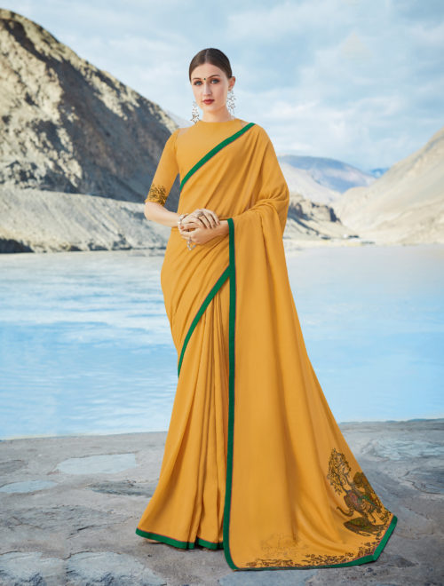 Chiffon Saree